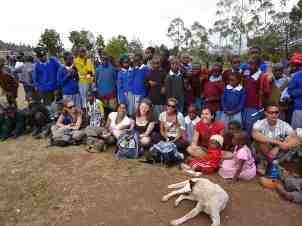 Group photo of a school in Kenya Group photo of a school in Kenya