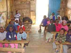 School children learning in school School children learning in school
