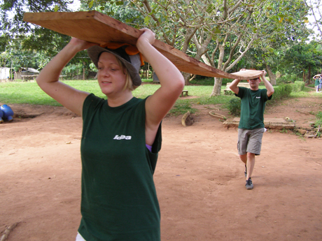 Helping out at a orphanage on the 2 weeks in Kenya with Mad venturer Helping out at a orphanage on the 2 weeks in Kenya with Mad venturer