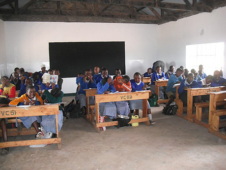 Children learning in a Kenya school Children learning in a Kenya school