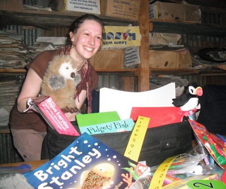 Voluntary work in a local school Voluntary work in a local school
