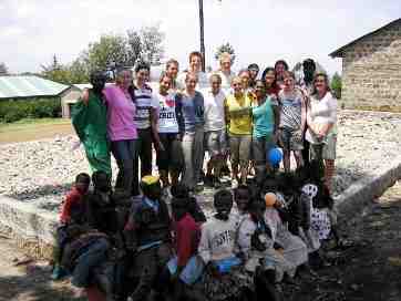Group photo of a school in Kenya Group photo of a school in Kenya