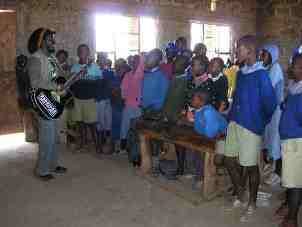 Visit to the local school in Kenya Visit to the local school in Kenya