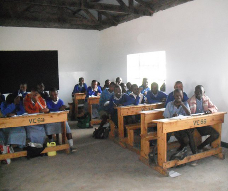 School children in class in a school in Kenya School children in class in a school in Kenya