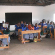Teaching a class at one of the schools in Kenya